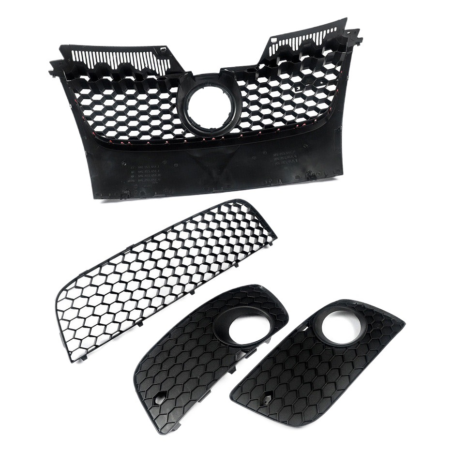 Applicable to Volkswagen Golf 5 medium mesh GTI 06-09 Jetta MK5 front bumper medium mesh grille lower mesh