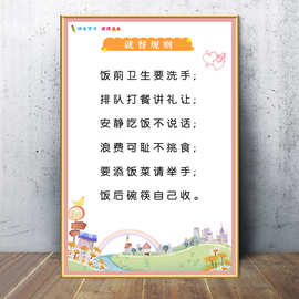辅导托管班级墙面布置装饰壁画教育培训海报文化墙贴作业流程挂图