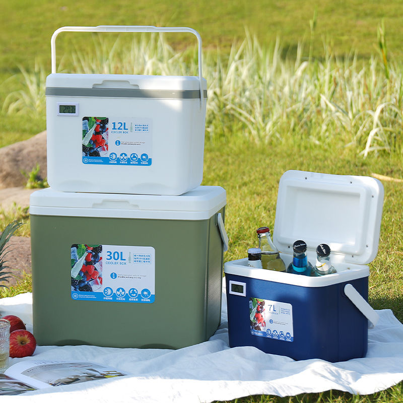 Incubador de calor, mercado nocturno comercial, refrigerador, camping, picnic al aire libre, cubos de hielo, alimentos frescos, refrigerantes, portátiles