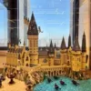 (High-End) Huge Hogwarts + Light Tools + Display Box