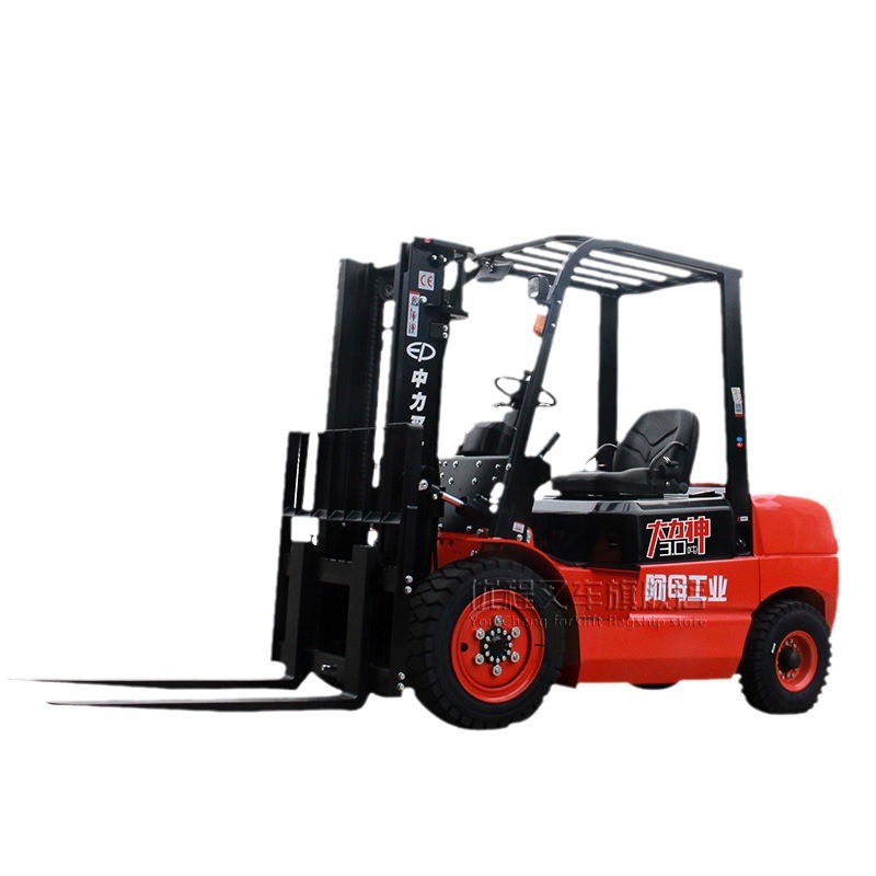 Zhongli 3 toneladas diesel elevadora serie T3 3.5T equilibrado pesado motor elevadora de combustión interna combustión multidireccional elevadora