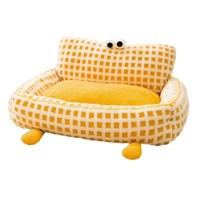 Perrera Four Seasons universal extraíble y lavable cama de perro mascota perro pequeño Internet celebridad gato nido peluche cachorro sofá estera del perro