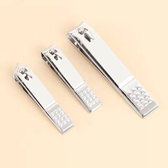 方眼粒点爪切り義烏現物平斜口大トランペット爪切りマニキュア工具単一爪切り