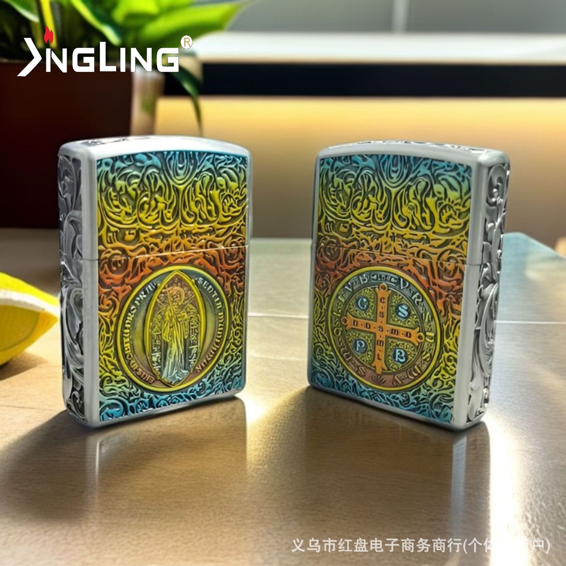 그라데이션 앤틱 실버 콘스