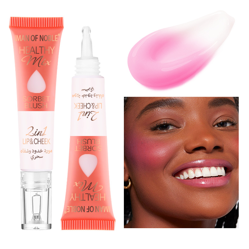 Rubor líquido mate que cambia de temperatura Aireado, ligero, transparente, desarrolla el color, de larga duración, quemado por el sol, baja saturación, alto brillo_voghion.com