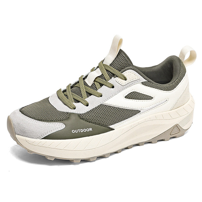 Giày thể thao nam cỡ lớn form rộng 4E đế dày nhẹ, giày sneaker cổ thấp thoáng khí — K 806m màu, K806 màu đen, K806 xanh quân đội