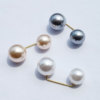 Brace, protective underware, brooch, pin, fashionable set from pearl, Korean style