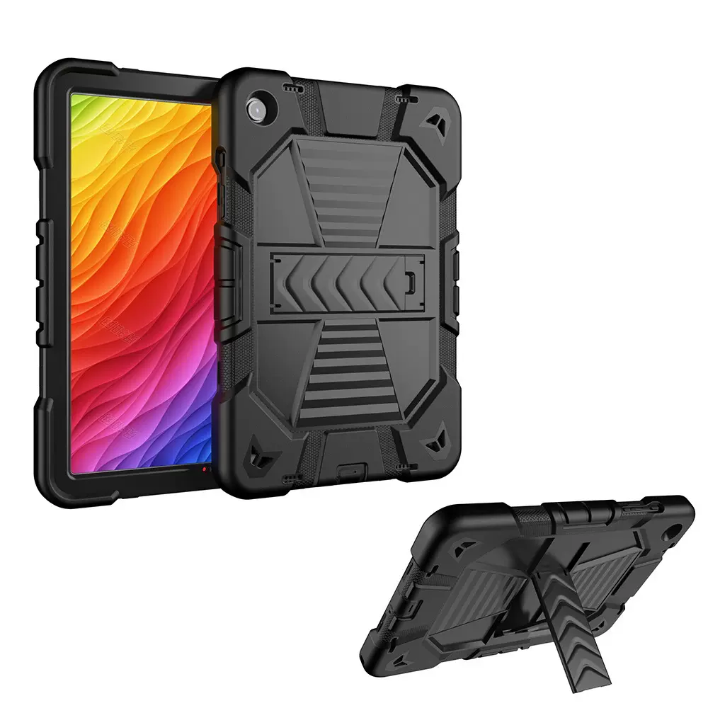 三星A9plus平板电脑保护套支架TPU+PC三防硅胶壳a9+带肩带防摔壳