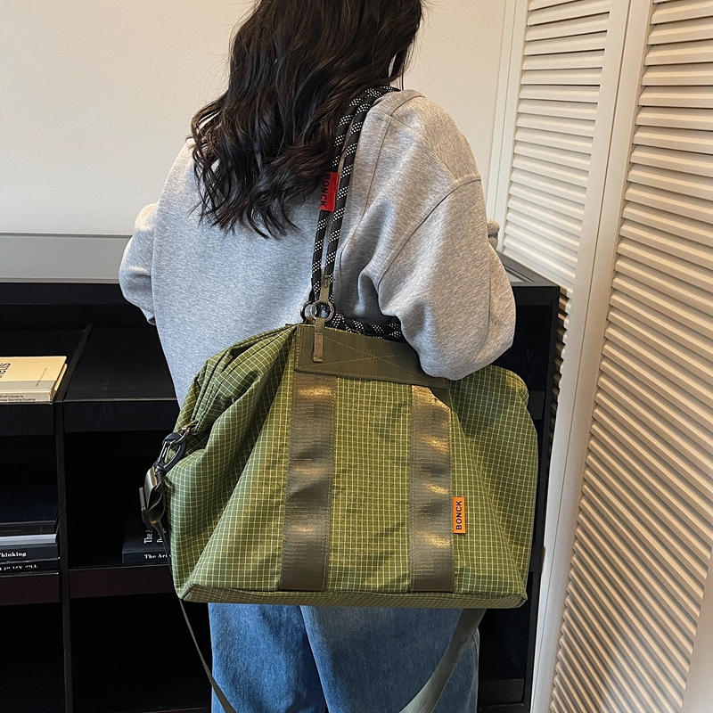 Cordas japonesas de escalada de roca bolsa de gran capacidad separación seca y húmeda bolsa de ejercicios movida al aire libre mochila portátil impermeable bolsa de viaje image 5