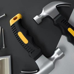 Mini Angle Hammer Wholesale Claw Hammer TPR Handle Mini Hammer Nail Hammer Car Escape Hammer Household Small Hammer
