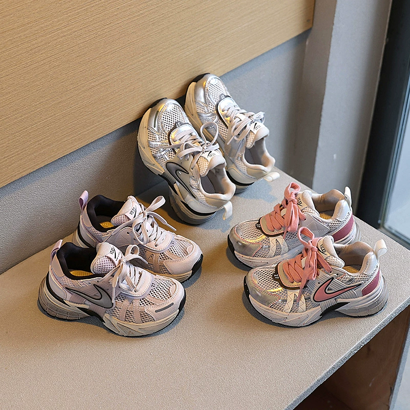 2025 Летняя детская одностральная спортивная обувь для мальчиков