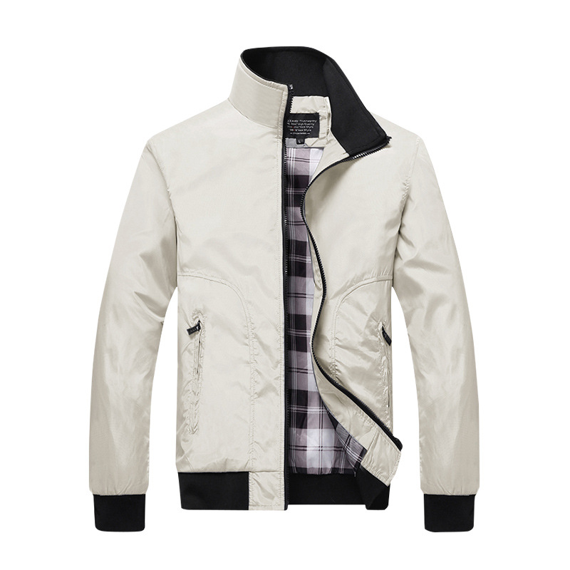 2024 otoño transfronterizo nueva chaqueta de cuello vertical chaqueta de tendencia casual de hombre primavera y otoño chaqueta de béisbol de hombre