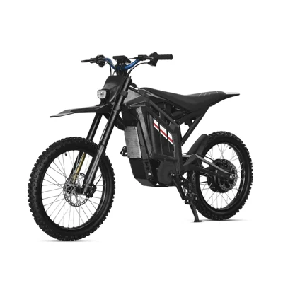 Aluminum Frame 72V40A Electric Off-Road Vehicle, Trail Electric Motorcycle, Two-Wheel Adult Scooter, Electric Self-Version Flash Ss9.0 (Elektrikli motosikletlər)