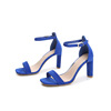 Footwear high heels, sandals, 2022 collection, city style, European style