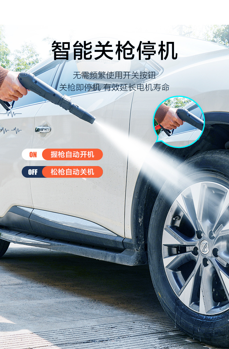 Yili 4435 High Pressure Car Washer 220v Portable