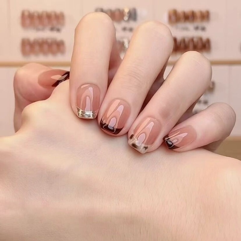 Wearable Nail Art Patches, Fake Nails, New Year's Long Style, Whitening Bride's High-End Cat-Eye Nail Art Patches Wholesale Wearable Nail Art Patches, Fake Nails, New Year's Long Style, Whitening Bride's High-End Cat-Eye Nail Art Patches Wholesale
