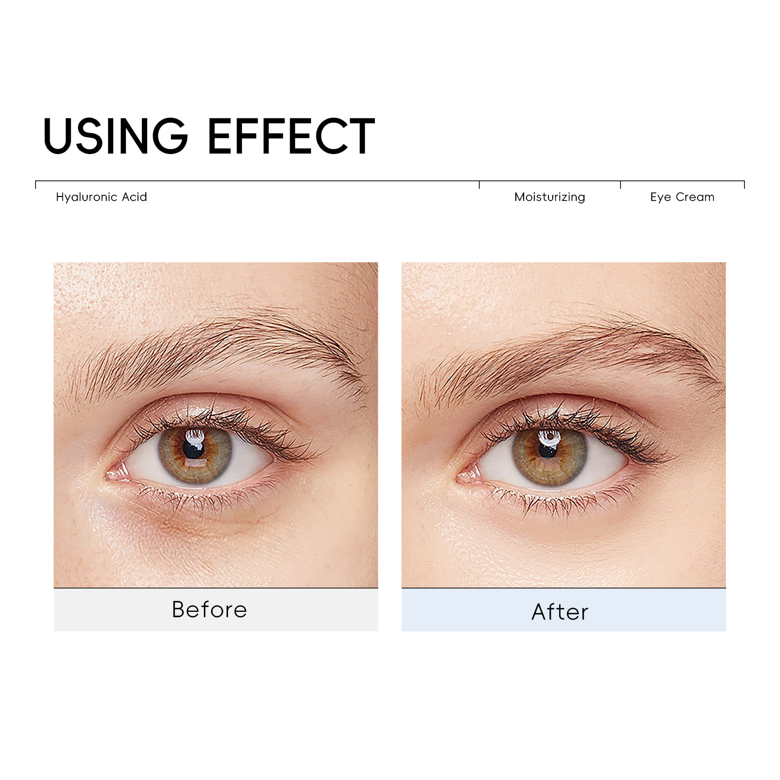 Cross-border QUIYUM Hyaluronic Acid Eye Cream 15g hydrating, moisturizing and brightening skin tone manufacturer's skin care products wholesale undefined