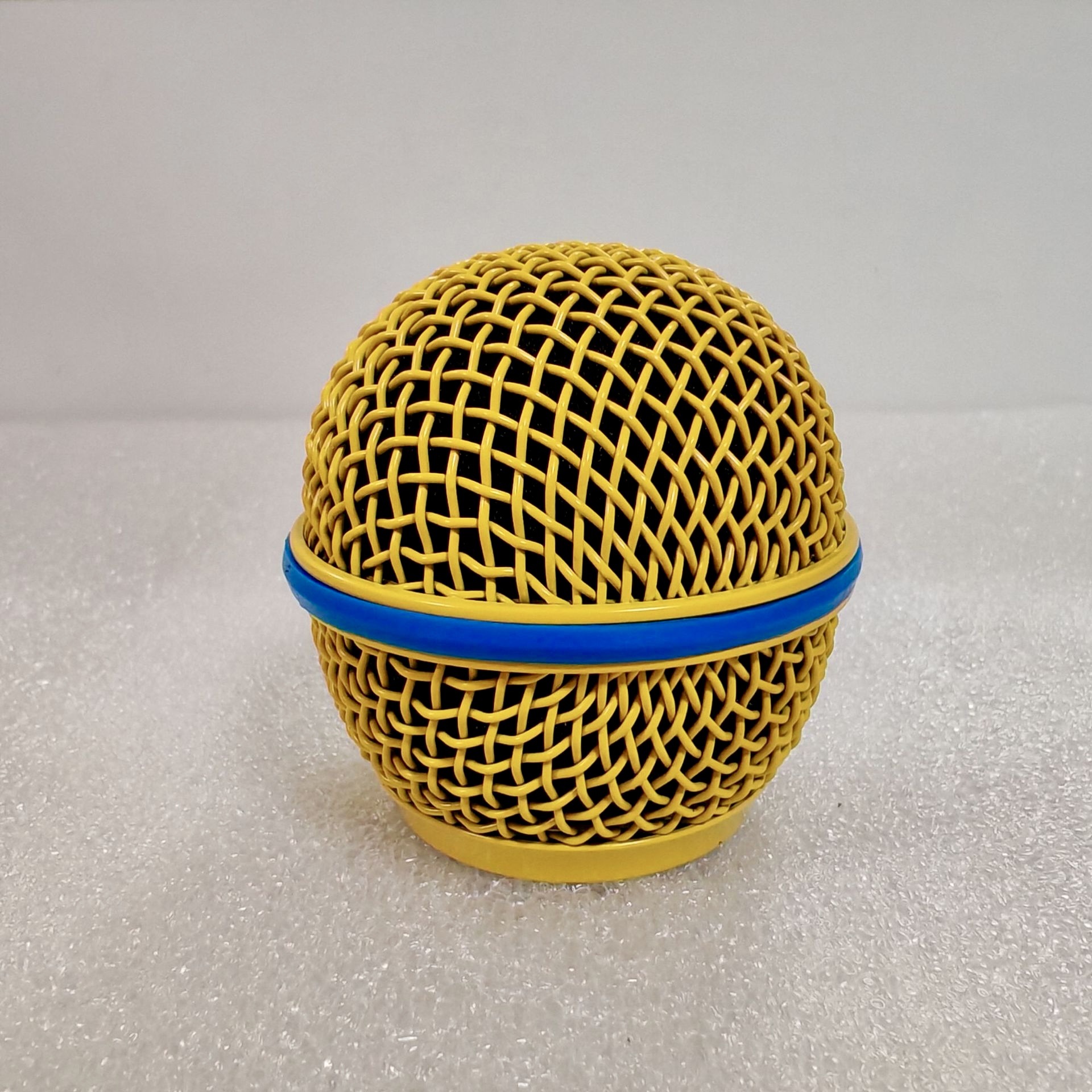 Adecuado para Shure beta58a MICRÓFONO INALÁMBRICO micrófono cubierta de red accesorios de micrófono de metal cabeza de la red del micrófono