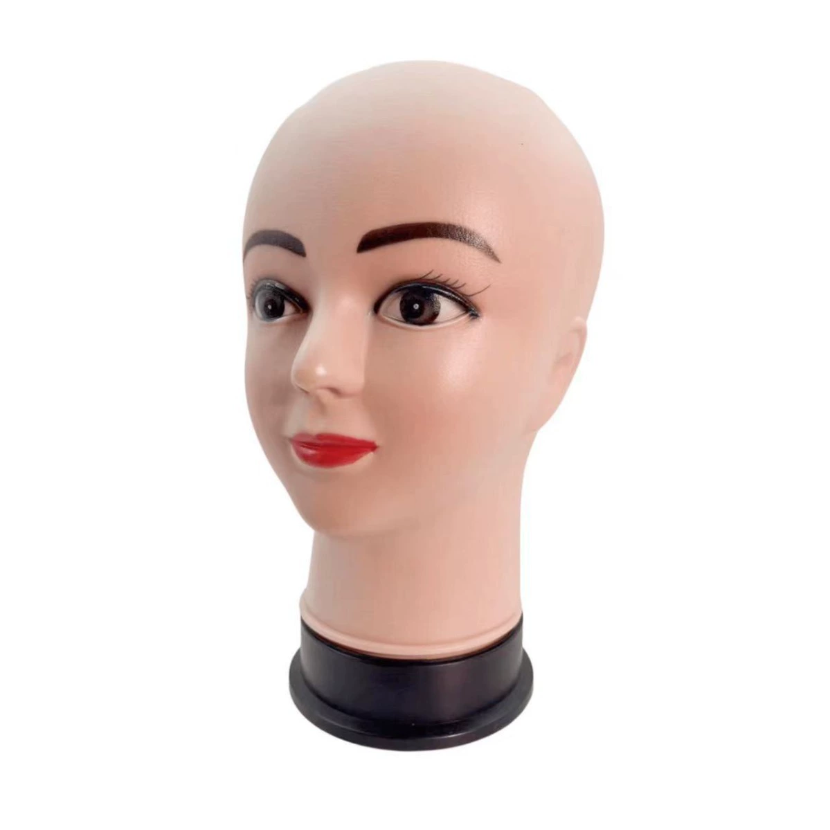 Mannequin head, hat, glasses, plastic accessory