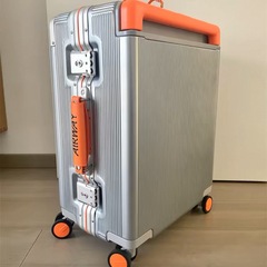 Airwayハイエンドワイドトランク女性万向輪静音20インチ登筐体アルミ枠旅行箱pc男