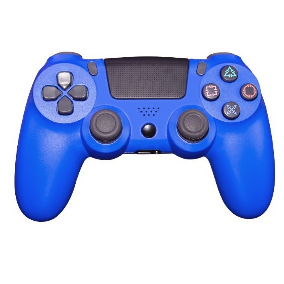 Control de juego P4 nuevo de fábrica, edición limitada, doble vibración con barra de luz, control inalámbrico P4, control de juego inalámbrico Bluetooth.