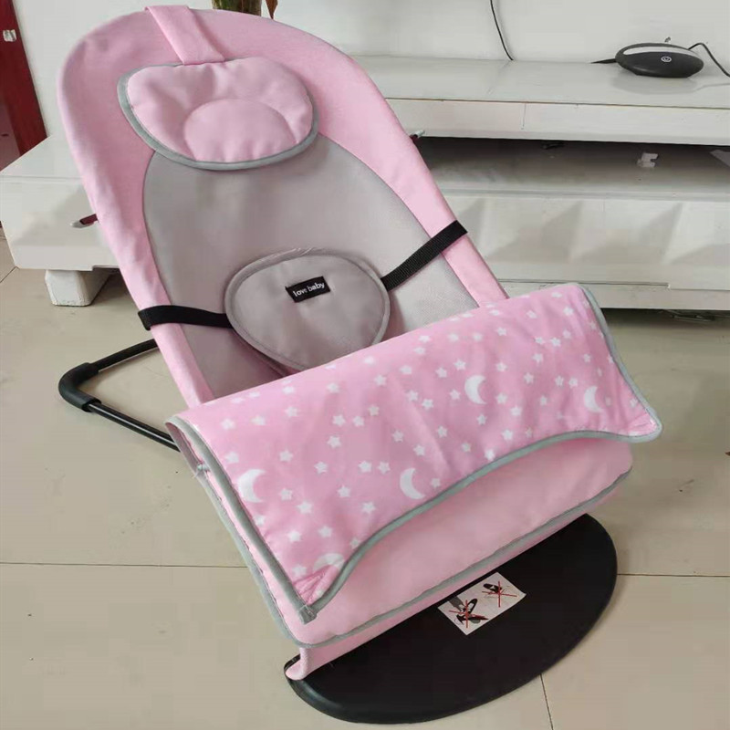 프린세스 핑크 린넨 + 이불(탈착 가능) + 아기 베개 - 장난감 없음