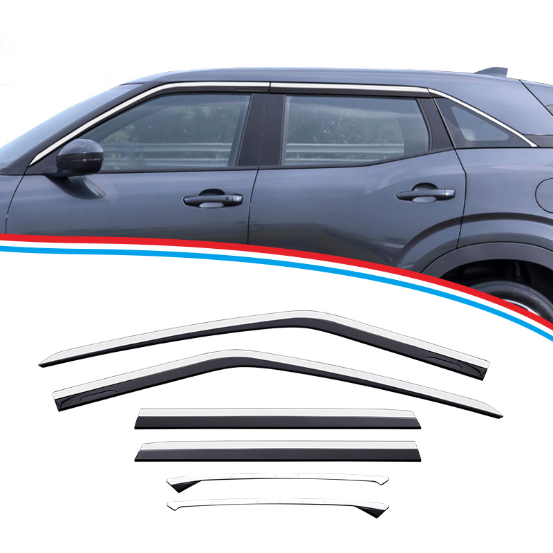 TXR para Mitsubishi, protector de lluvia de la ventana Mitsubishi Xforce Window Deflecto