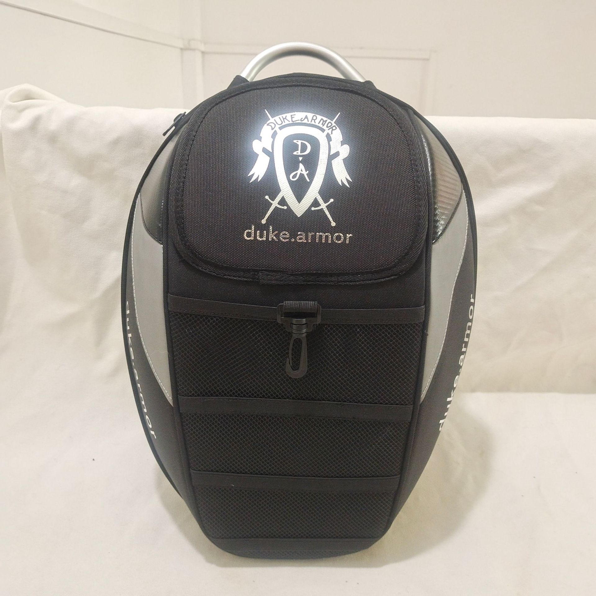 Bolsa de casco de motocicleta mochila off-road motocicleta bolsa de asiento trasero bolsa de cola de gran capacidad bolsa de casco completo