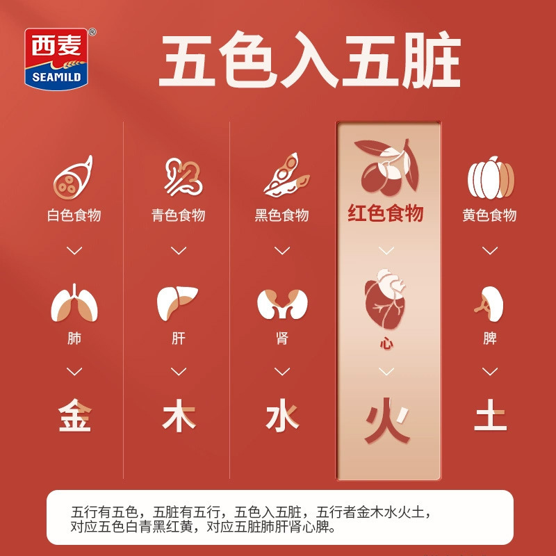 【西麦五红谷物燕麦片420g】5红高蛋白质枸杞红枣营养即食燕麦片|undefined