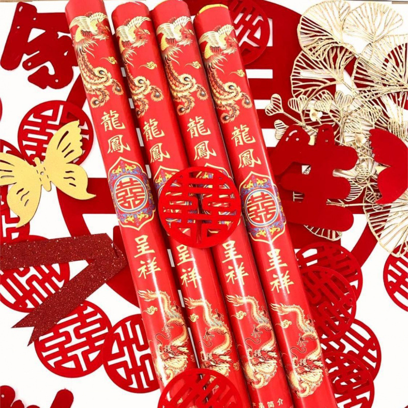 용과 봉황 [색종이 스타일]-80 모델 [6 팩]