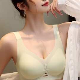 607#工厂新品尾货文胸固定乳胶杯排扣美背内衣包邮批发