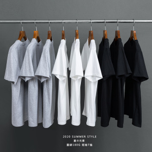 Group Processing Customized Summer Short-Sleeved T-Shirt Men's White T-Shirt Printed Logo Men's Short-Sleeved Undershirt