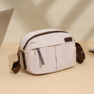 Bags 2025 Spring New Canvas Fashion Crossbody Bag Women's Shoulder Small Bag Casual Easiest for Match Mom Bag
