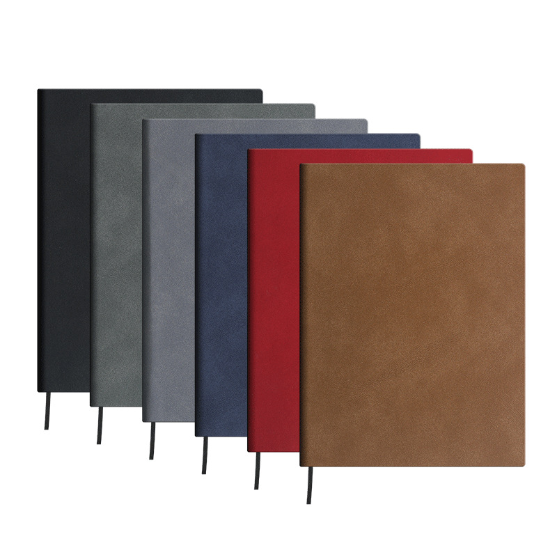 Nuevo cuaderno de negocios A5 puede imprimir logotipo de reunión de trabajo B5 cuaderno de notas de cubierta suave gruesa cuaderno de notas