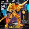 Magnetic Shield (5 weapons+2 gestures) golden color