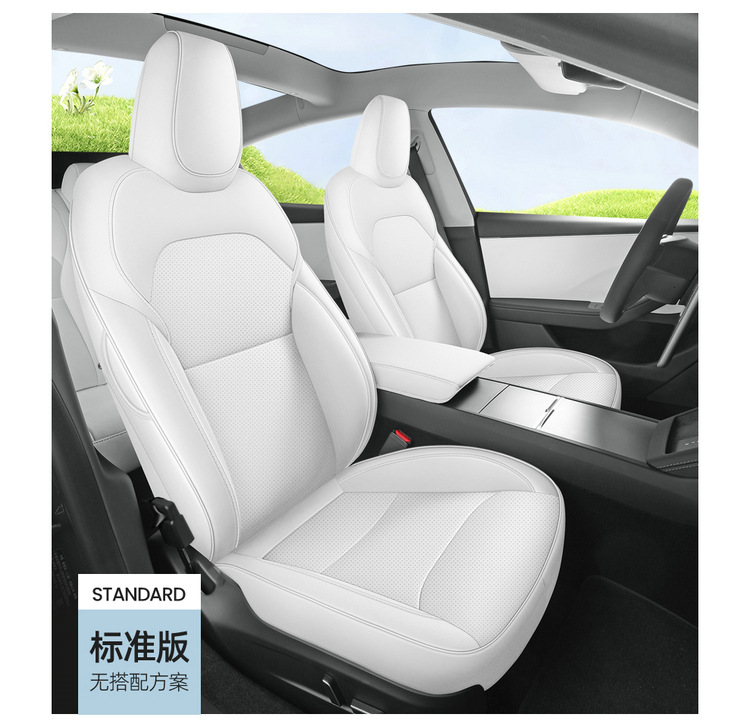 25 New Tesla Model Y Special Car Models with Five-Seater Full Leather Seat Cushions and All-Season Full-Cover Seat Covers