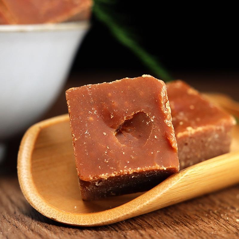 Original Yunnan Brown Sugar Juice, Traditional Brown Sugar Made from Sugarcane, Menstrual and Postpartum Brown Sugar, Ancient Method Brown Sugar, Earthy Brown Sugar Blocks