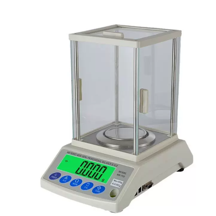 Электронные весы 500g/0.001g прецизионный инструмент Высокоточные электронные весы Шэньчжэнь производитель с дисплеем на английском языке