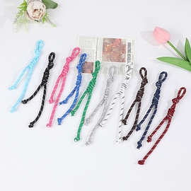 爆款手机挂绳diy情侣手绳编织包包配饰miumiu风装饰挂件便携手绳