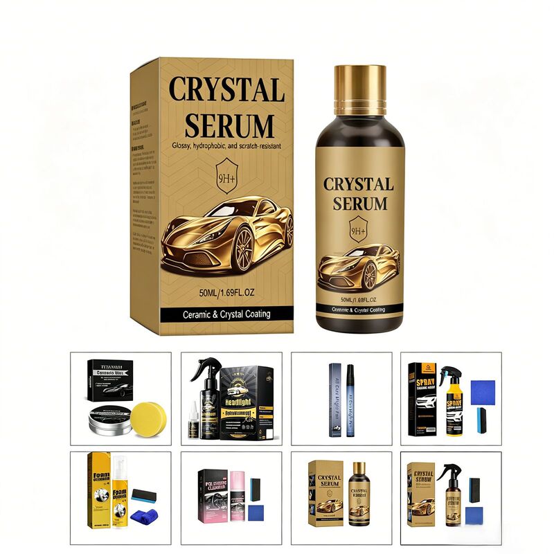 Cross-border popular car coating agent maintenance and care series, car coating crystal agent, refurbishment, polishing, and cleaning care Cross-border popular car coating agent maintenance and care series, car coating crystal agent, refurbishment, polishing, and cleaning care