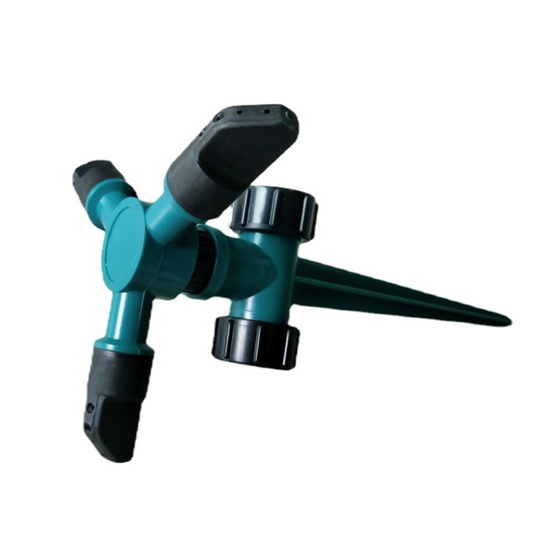 地插小三叉洒水器 草坪园林绿化灌溉洒水器 360度自动旋转洒水器