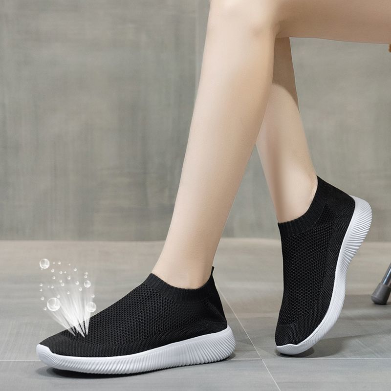 Sports comfortable breathable casual footwear for students flat