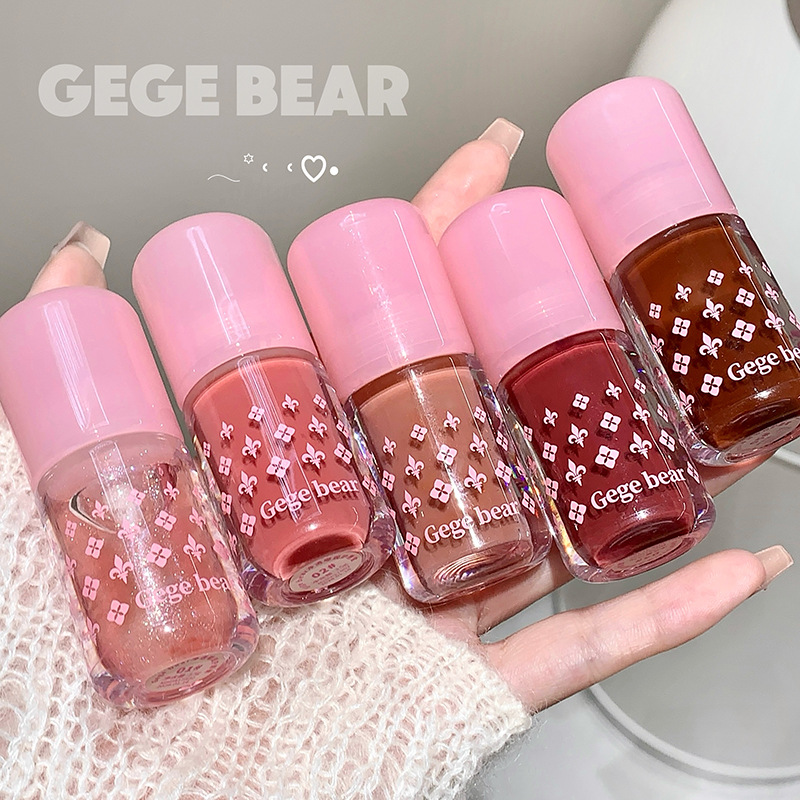 Goge Bear Clean Tou Lip Care Honey Moisturizing Moisturizing Tou Lips Maquillaje No es fácil de desvanecer Lip Glaze al por mayor