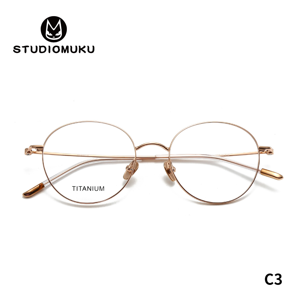 STUDIOMUKU gafas de madera clásica de estilo de escuela de gafas marco para mantener buenos marcos de gafas para hacer una fortuna