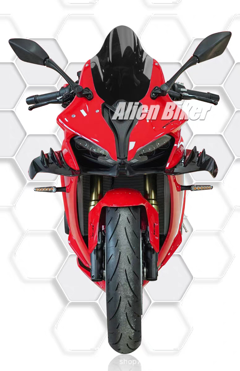 Suitable for Qjmotor Sai 600Rs and Qianjiang Sai 800 Modified Height-Increasing Racing Windscreen, Track Height-Increasing Front Windshield