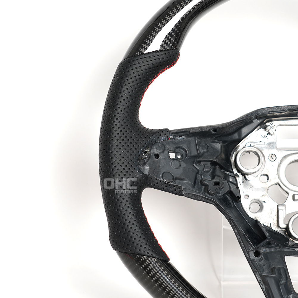 Suitable for Volkswagen Passat Passat Arteon T-Cross T-Roc Carbon Fiber Steering Wheel
