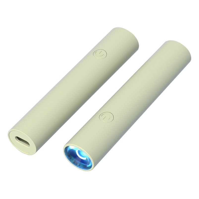 Lámpara de uñas pequeña portátil de mano lámpara de uñas fototerapia máquina de almacenamiento de energía curado UV mini lámpara de uñas de secado rápido