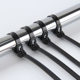 Black nylon cable tie cold-resistant corrosion-resistant fixed rope wire binding belt plastic buckle self-locking cable tie