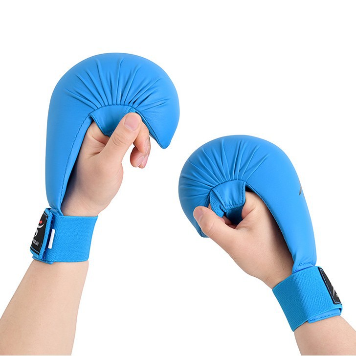 Venta directa de fábrica guantes de kárate para niños y adultos guantes de boxeo gruesos equipo de protección de entrenamiento de boxeo Sanda
