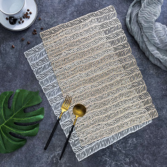 長方形鏤空pvc西餐墊家用防燙隔熱茶几墊餐桌碗墊ins裝飾餐墊批發